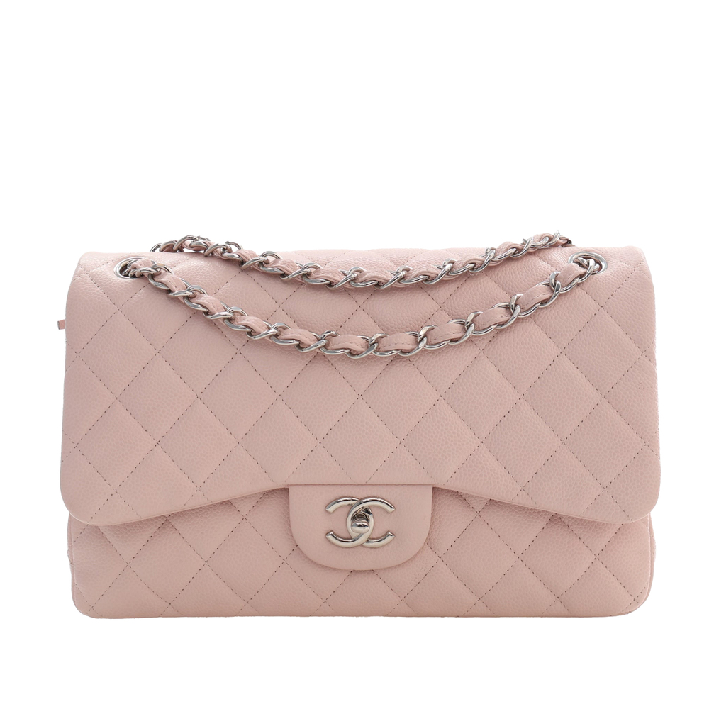 Pre-Loved Chanel Jumbo Classic Caviar Double Flap